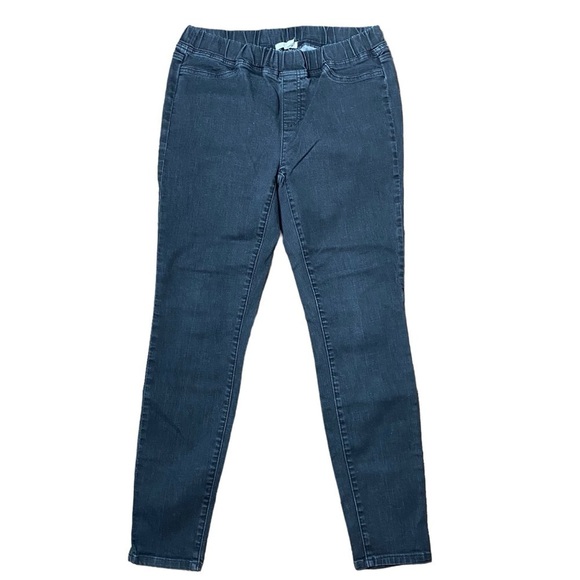 Eileen Fisher Black Pull on Skinny Jeans - Picture 1 of 4